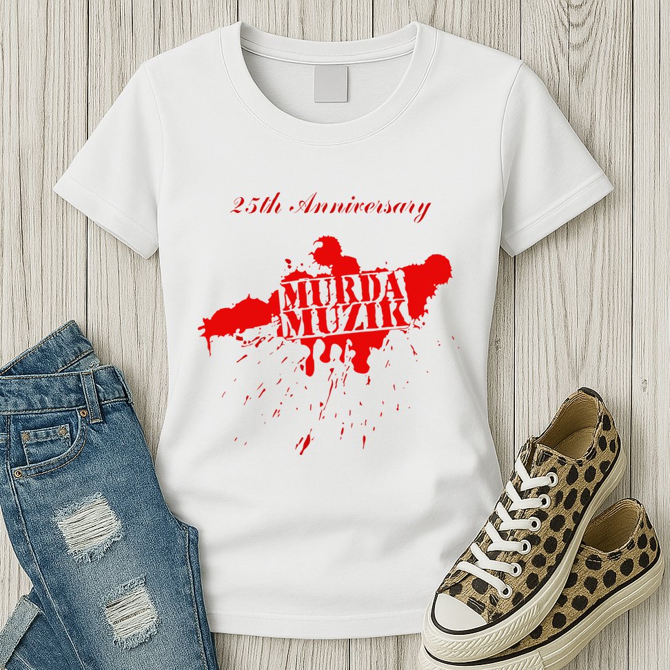 The Infamous Mobb Deep 25th Anniversary Murda Muzik Womens T-Shirt