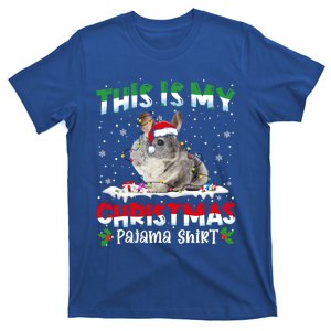 This Is My Christmas Pajama Great Gift Cute Chinchilla Animals Cute Gift T-Shirt