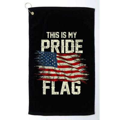 This Is My Pride Flag USA American 4th Of July Patriotic Golf Towel
