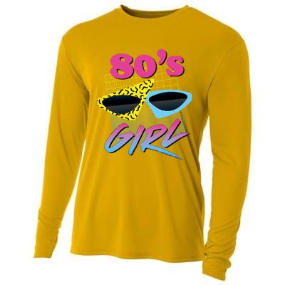 This Is My 80s Girl Costume Party Gift Cooling Performance Long Sleeve Crew