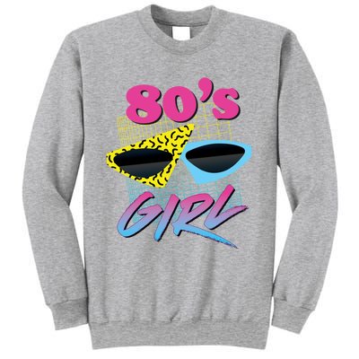 This Is My 80s Girl Costume Party Gift Sweatshirt