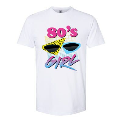 This Is My 80s Girl Costume Party Gift Softstyle® CVC T-Shirt