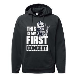 This Is My First Concert Performance Fleece Hoodie