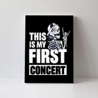 This Is My First Concert Canvas