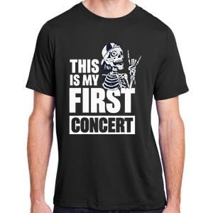 This Is My First Concert Adult ChromaSoft Performance T-Shirt