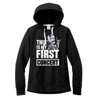 This Is My First Concert Women's Fleece Hoodie