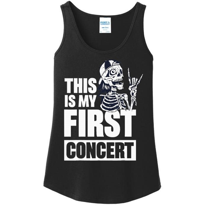 This Is My First Concert Ladies Essential Tank