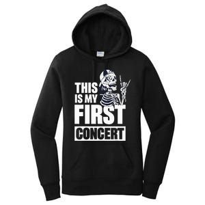 This Is My First Concert Women's Pullover Hoodie