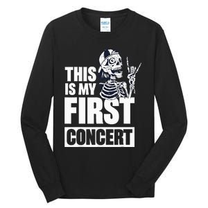 This Is My First Concert Tall Long Sleeve T-Shirt