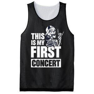 This Is My First Concert Mesh Reversible Basketball Jersey Tank