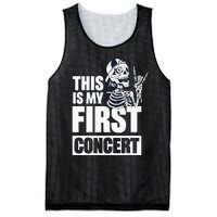 This Is My First Concert Mesh Reversible Basketball Jersey Tank