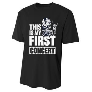 This Is My First Concert Performance Sprint T-Shirt