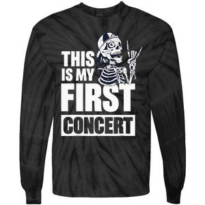 This Is My First Concert Tie-Dye Long Sleeve Shirt