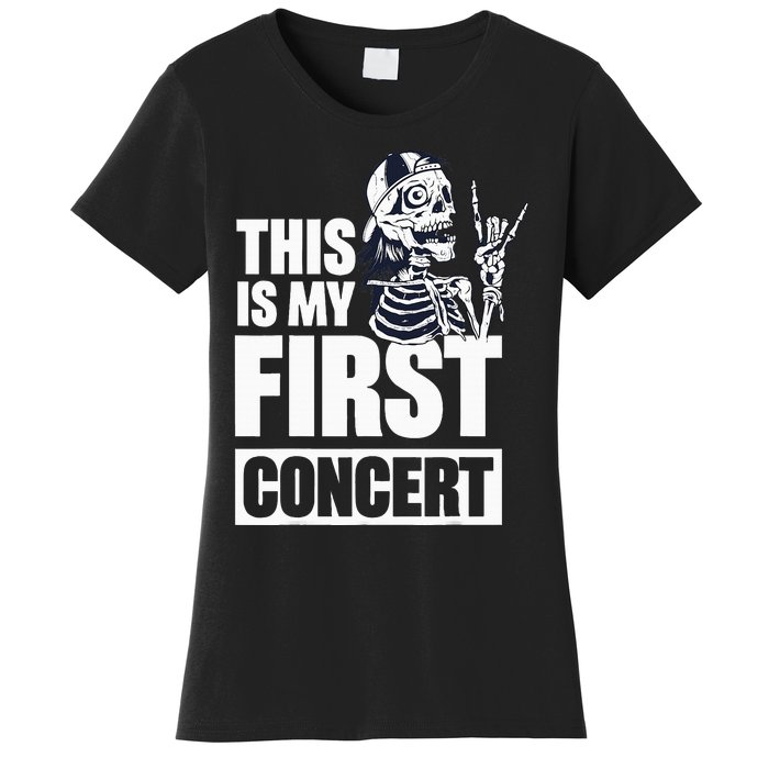 This Is My First Concert Women's T-Shirt