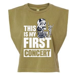 This Is My First Concert Garment-Dyed Women's Muscle Tee