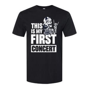 This Is My First Concert Softstyle CVC T-Shirt