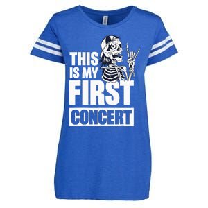 This Is My First Concert Enza Ladies Jersey Football T-Shirt