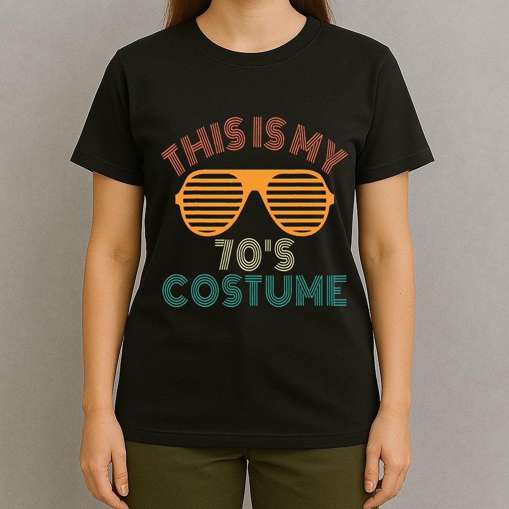 This Is My 70s Costume Retro 80s 90s Party T-Shirt