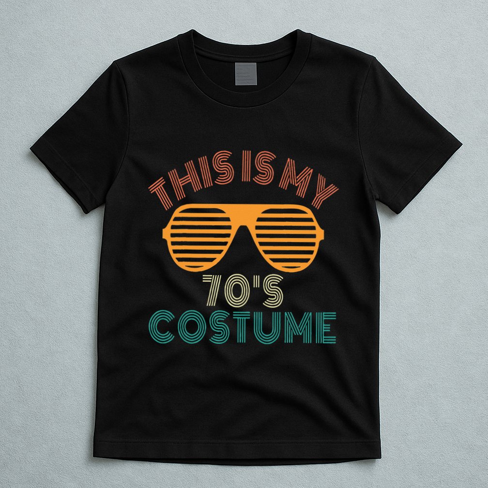 This Is My 70s Costume Retro 80s 90s Party T-Shirt