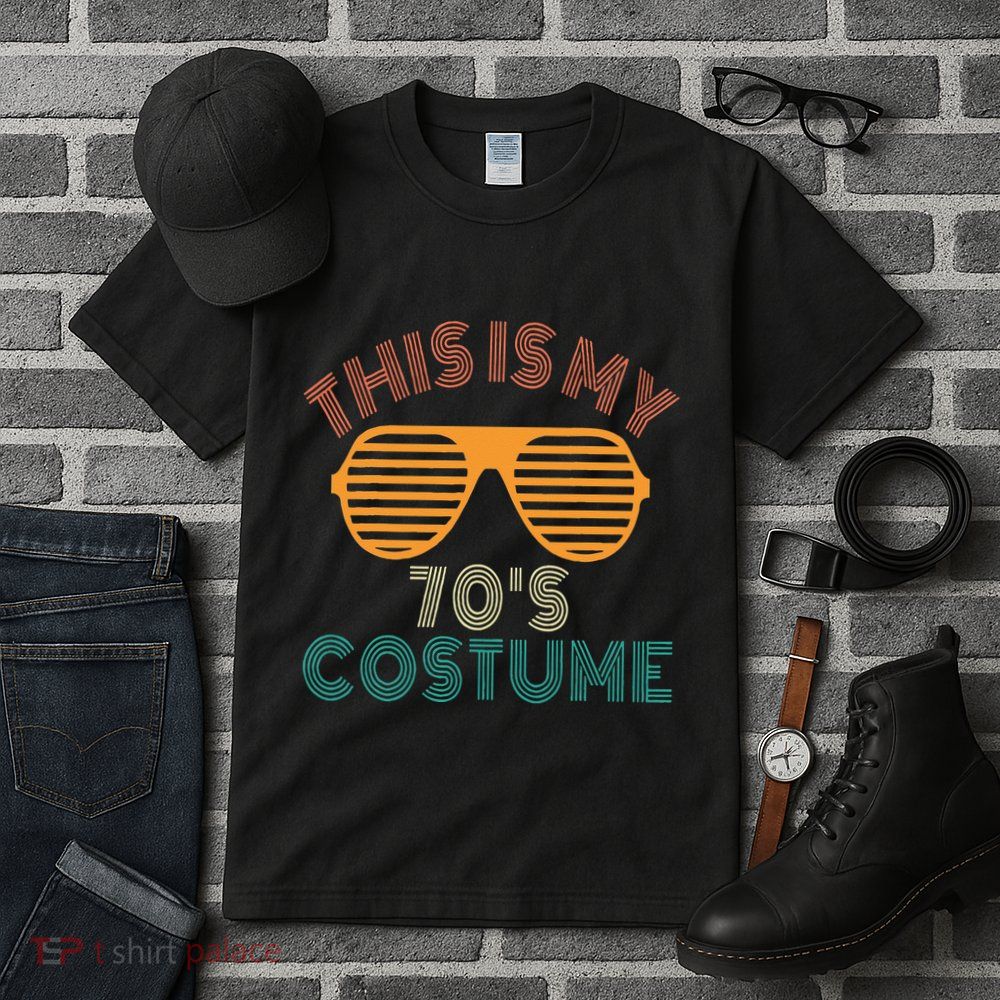 This Is My 70s Costume Retro 80s 90s Party Tall T-Shirt