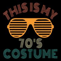 This Is My 70s Costume Retro 80s 90s Party Backpack