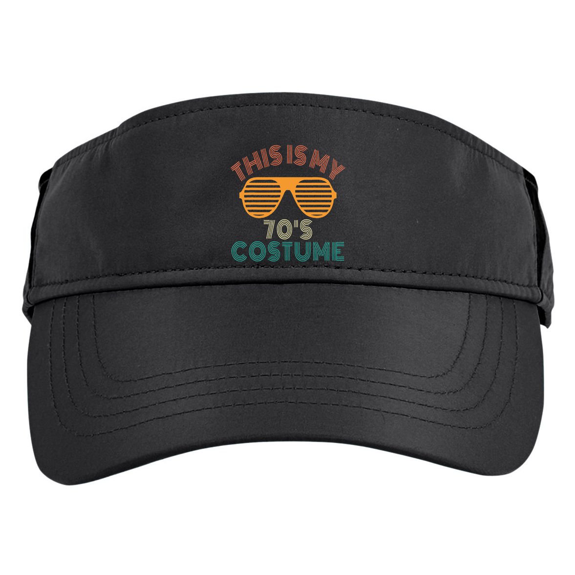 This Is My 70s Costume Retro 80s 90s Party Adult Drive Performance Visor