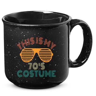 This Is My 70s Costume Retro 80s 90s Party 15oz Campfire Ceramic Mug