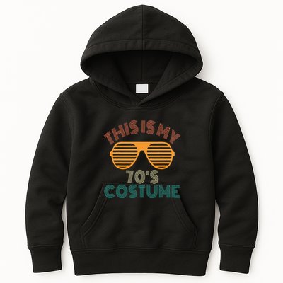 This Is My 70s Costume Retro 80s 90s Party Kids Hoodie