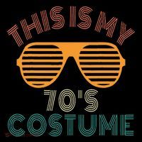 This Is My 70s Costume Retro 80s 90s Party Wool Snapback Cap