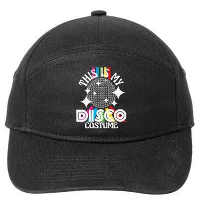 This Is My Disco Costume 1970s Funky Party 70s Groove 7-Panel Snapback Hat