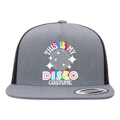 This Is My Disco Costume 1970s Funky Party 70s Groove Flat Bill Trucker Hat