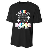 This Is My Disco Costume 1970s Funky Party 70s Groove Performance Sprint T-Shirt