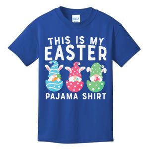 This Is My Easter Pajama Cute Easter Day Funny Gift Kids T-Shirt