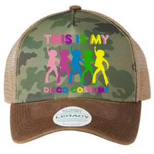 This Is My Disco Costume Family Party 1970s Legacy Tie Dye Trucker Hat