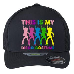 This Is My Disco Costume Family Party 1970s Flexfit Unipanel Trucker Cap