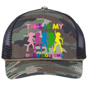 This Is My Disco Costume Family Party 1970s Retro Rope Trucker Hat Cap