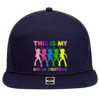 This Is My Disco Costume Family Party 1970s 7 Panel Mesh Trucker Snapback Hat