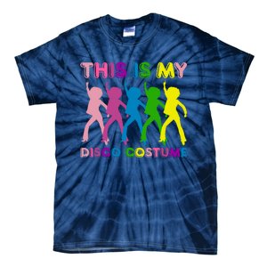 This Is My Disco Costume Family Party 1970s Tie-Dye T-Shirt