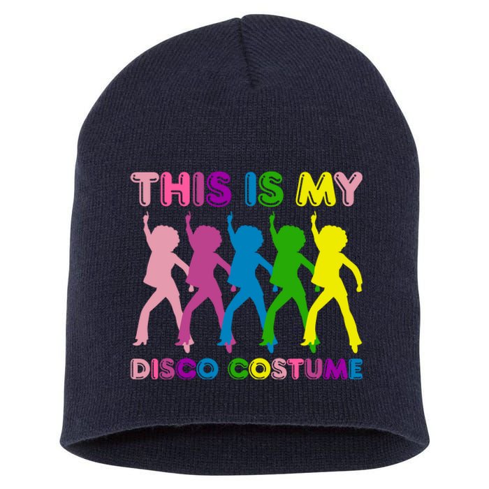 This Is My Disco Costume Family Party 1970s Short Acrylic Beanie