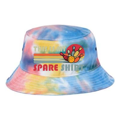 This Is My Spare Bowling Bowler Tie Dye Newport Bucket Hat