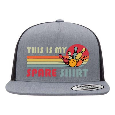 This Is My Spare Bowling Bowler Flat Bill Trucker Hat