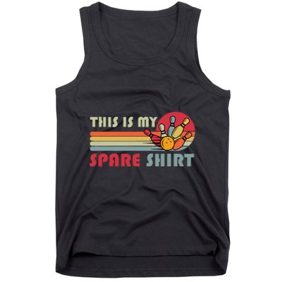 This Is My Spare Bowling Bowler Tank Top