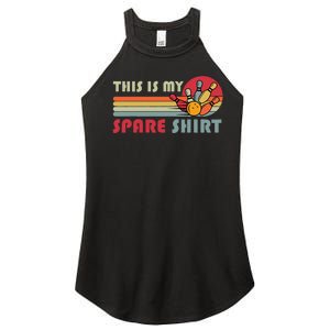 This Is My Spare Bowling Bowler Women's Perfect Tri Rocker Tank