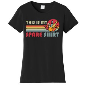 This Is My Spare Bowling Bowler Women's T-Shirt