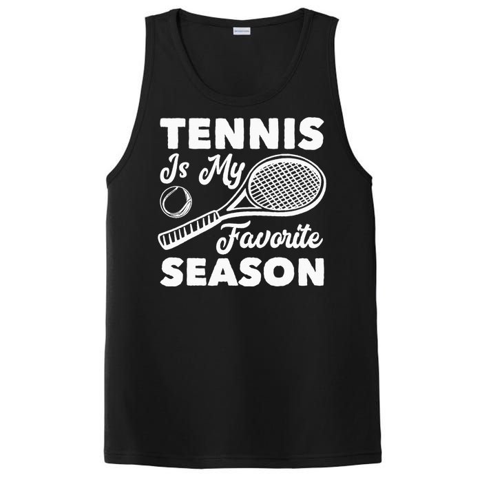 Tennis is my favorite Season PosiCharge Competitor Tank