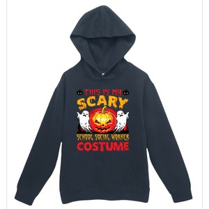 This Is My Scary School Social Worker Costume Halloween Urban Pullover Hoodie