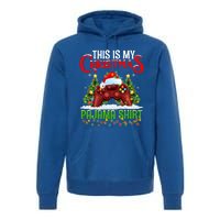 This Is My Christmas Pajama Meaningful Gift Video Game Christmas Funny Gift Premium Hoodie