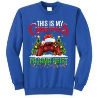 This Is My Christmas Pajama Meaningful Gift Video Game Christmas Funny Gift Tall Sweatshirt