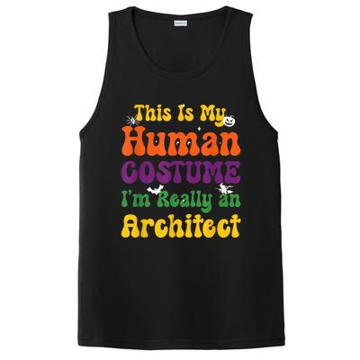 This is My Human Costume I'm Really Halloween Themed Party PosiCharge Competitor Tank