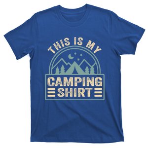 This Is My Camping Great Gift Camp Camper Camping Graphic Gift T-Shirt